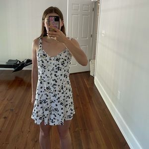 Urban outfitters floral romper size medium